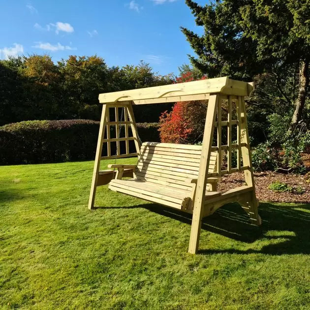 Churnet Valley Cottage Swing Sits 3 - Premium Garden