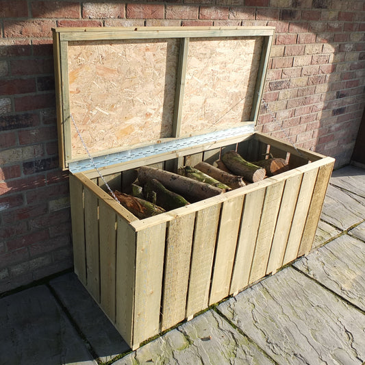 Shire 4 X 1 Log Box Sawn Pressure Treated - Premium Garden