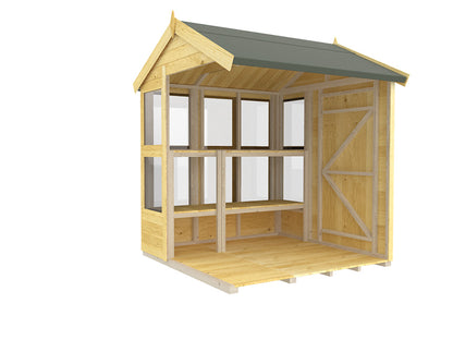 Scandi 6 x 6 Apex Pottingshed - Premium Garden