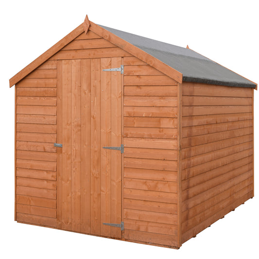 Shire 7 x 5 Overlap Value Dip Treated Garden Shed Shed - Premium Garden