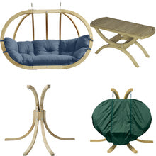Amazonas Globo Royal Double Seater Hanging Chair Luxury Set - Premium Garden