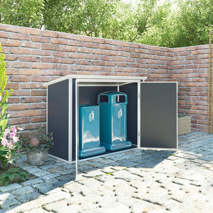 Jasmine 6 x 3 Plastic Storage Unit with Foundation Kit - Premium Garden