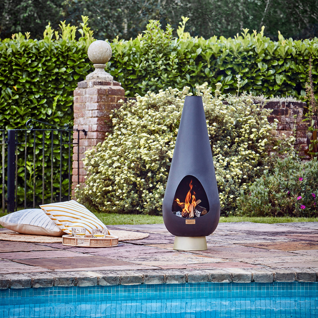 Ivyline Leo Fireplace - Premium Garden