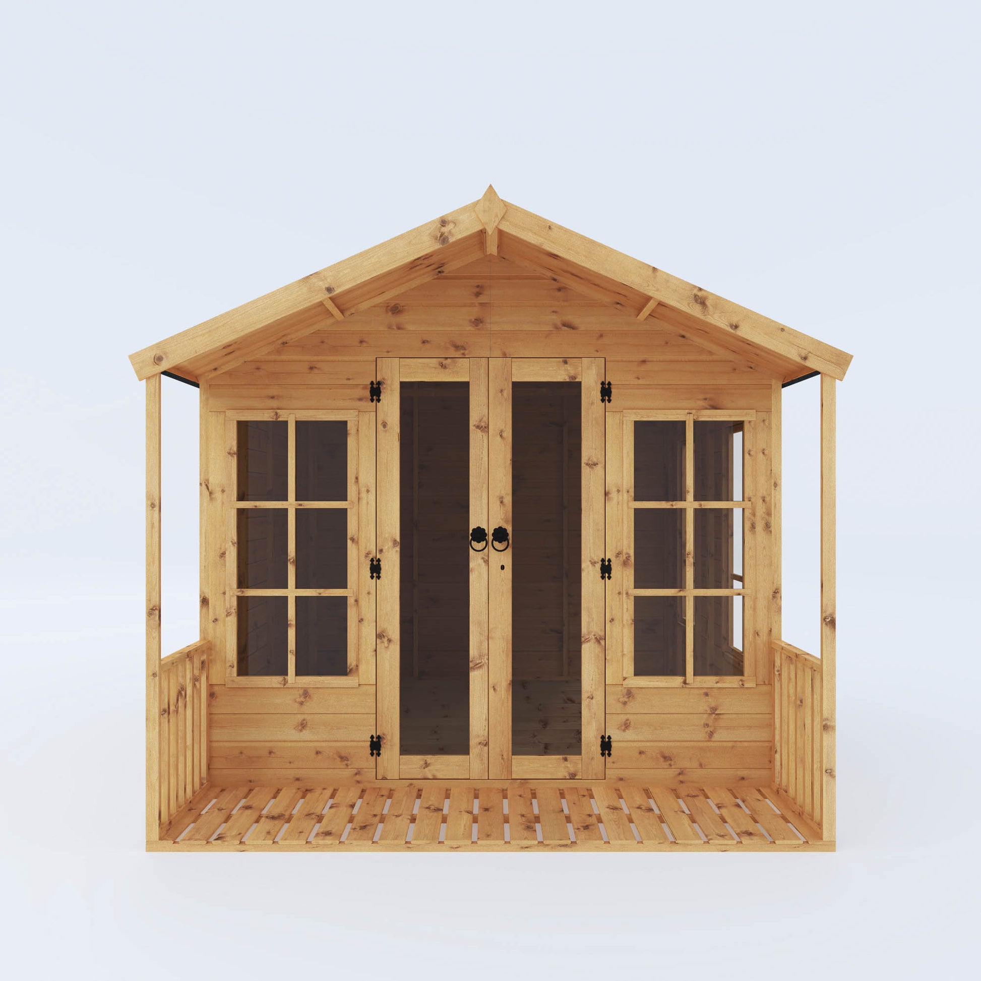 Mercia 10 x 8  Apex Summerhouse with Veranda - Premium Garden