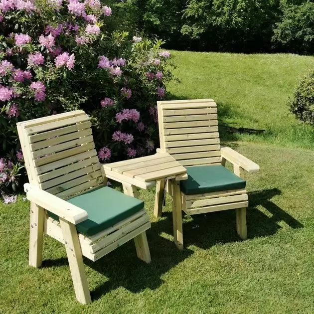 Churnet Valley Ergo Love Seats - Premium Garden